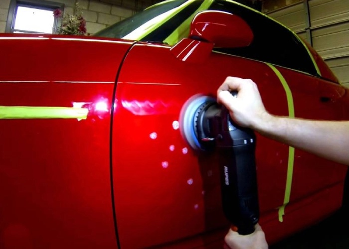 Paint correction process at RPM Detailing Melbourne